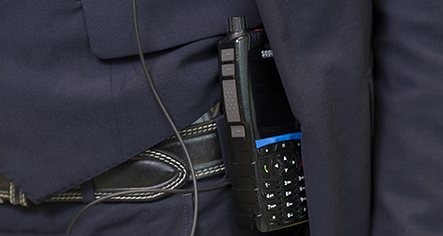 Portofoon beveiliging